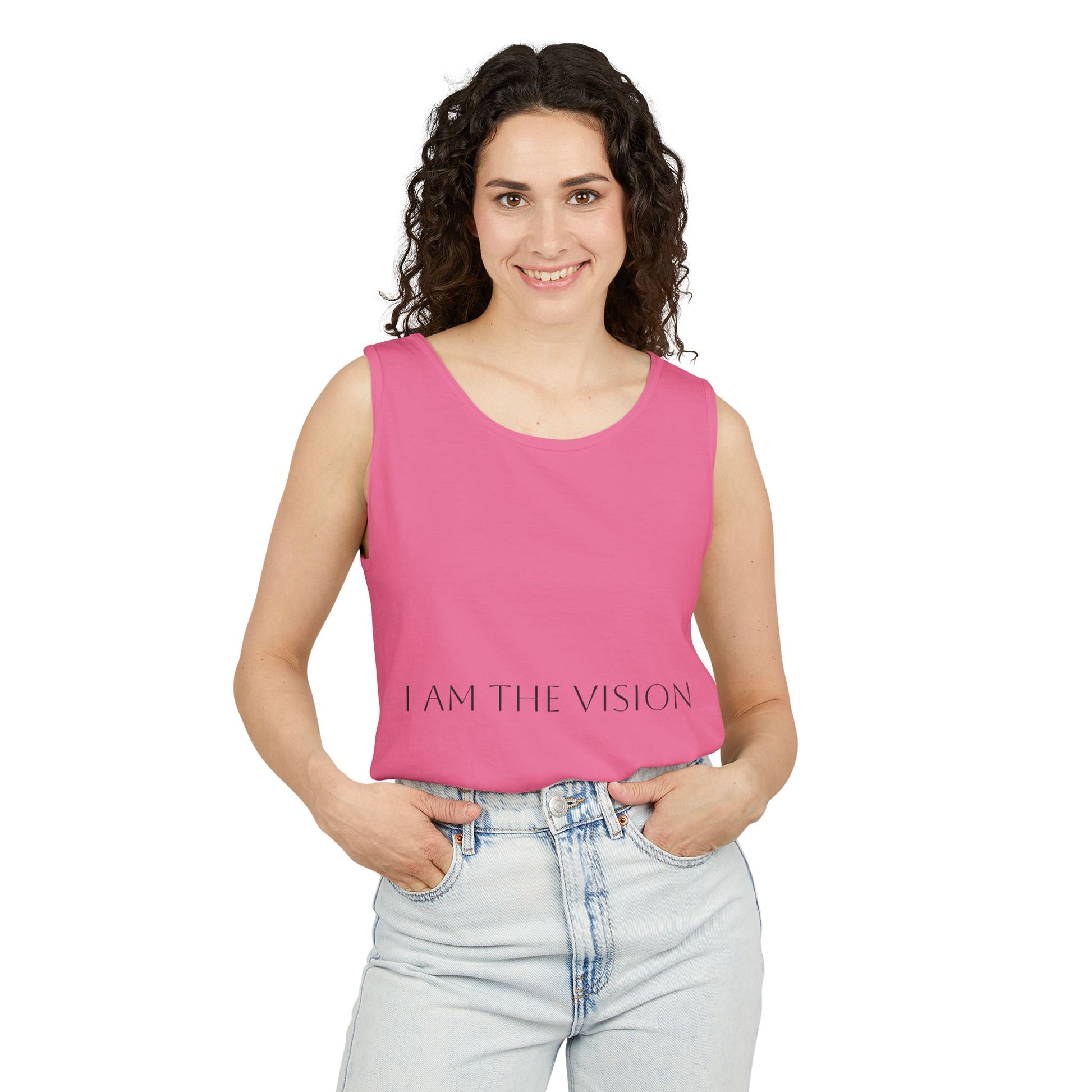 Visionary Unisex Tank Top, Motivational Tank, Gift for Dreamers, Inspirational Workout Top, Affirmation Apparel
