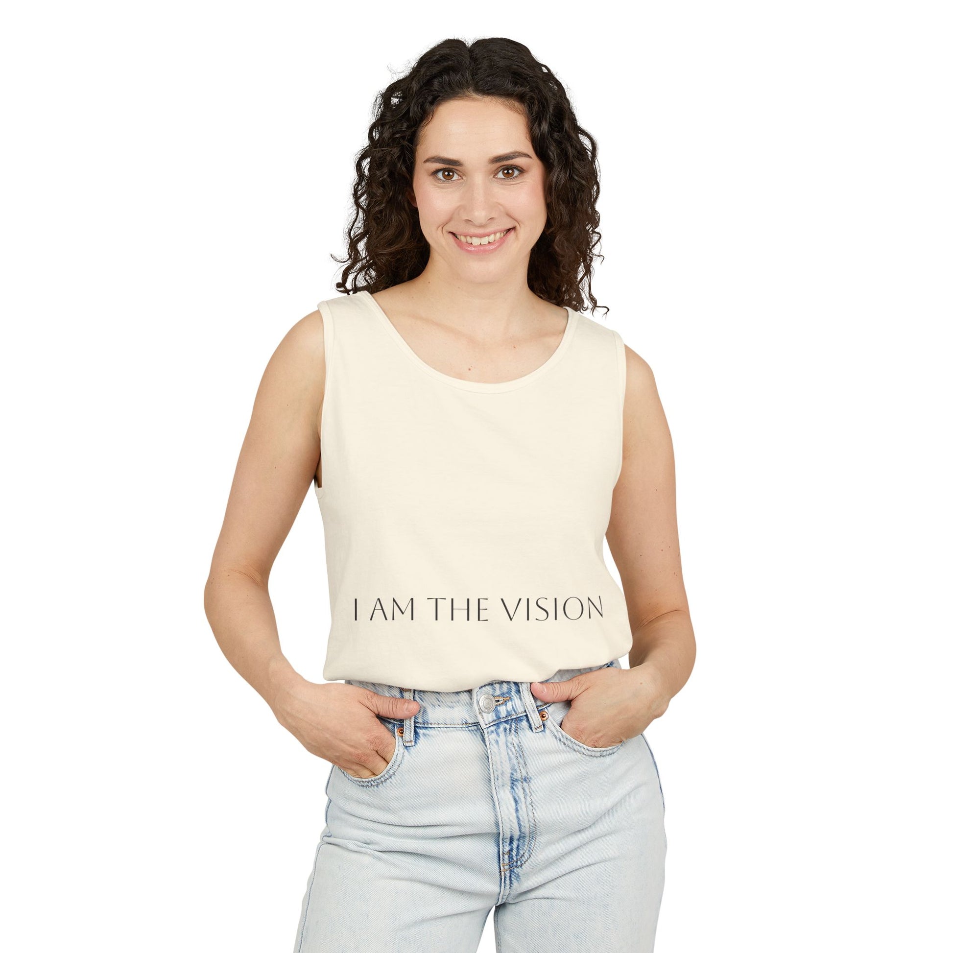 Visionary Unisex Tank Top, Motivational Tank, Gift for Dreamers, Inspirational Workout Top, Affirmation Apparel