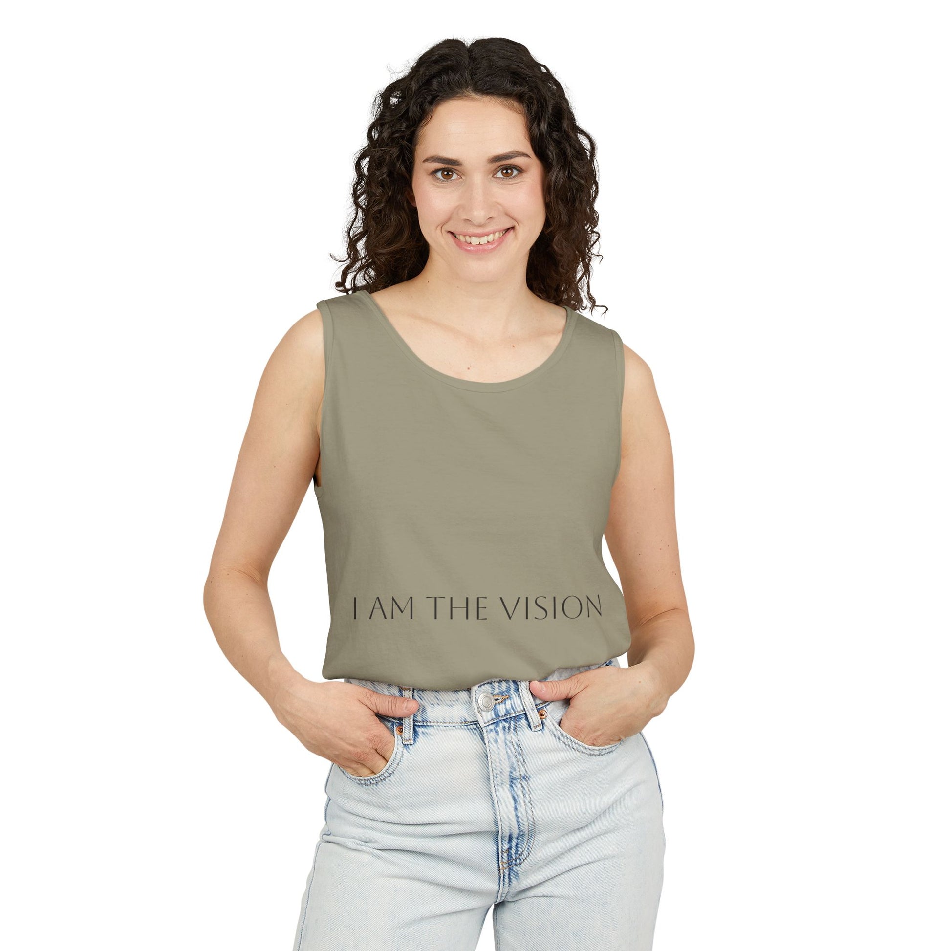 Visionary Unisex Tank Top, Motivational Tank, Gift for Dreamers, Inspirational Workout Top, Affirmation Apparel