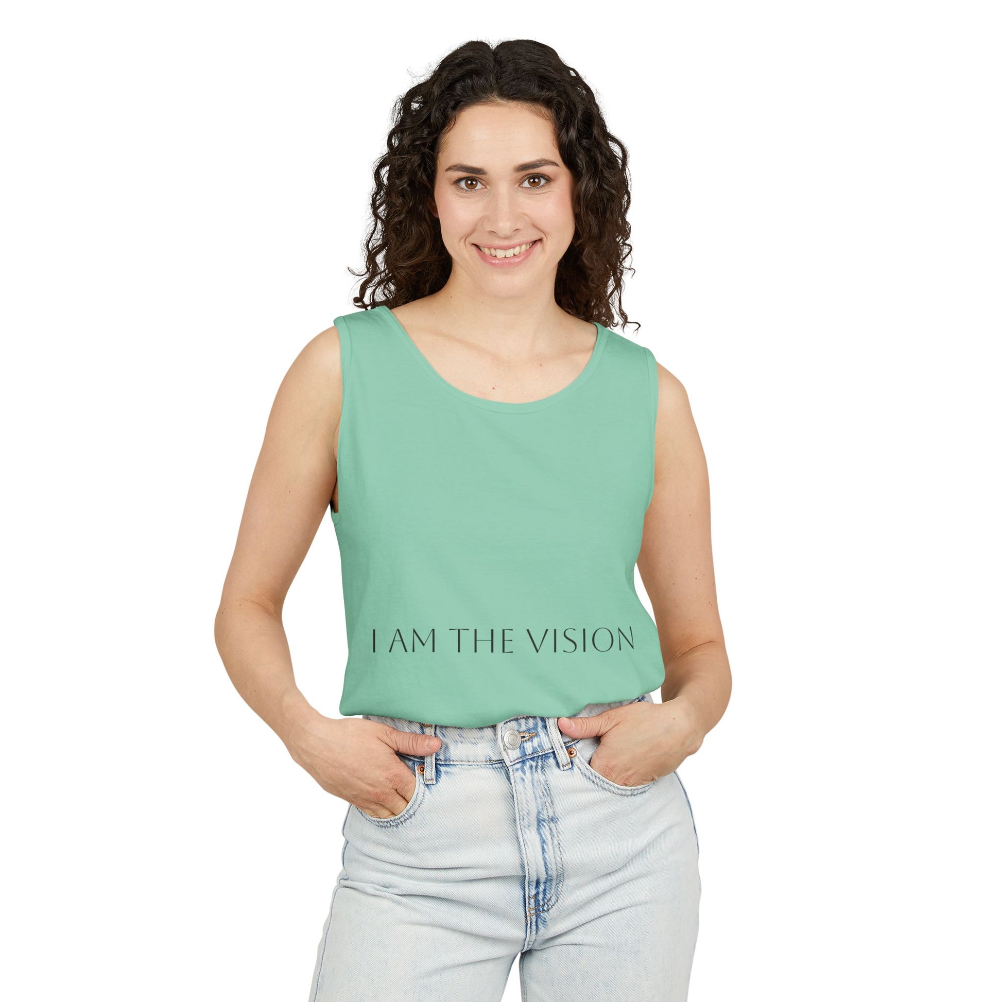 Visionary Unisex Tank Top, Motivational Tank, Gift for Dreamers, Inspirational Workout Top, Affirmation Apparel