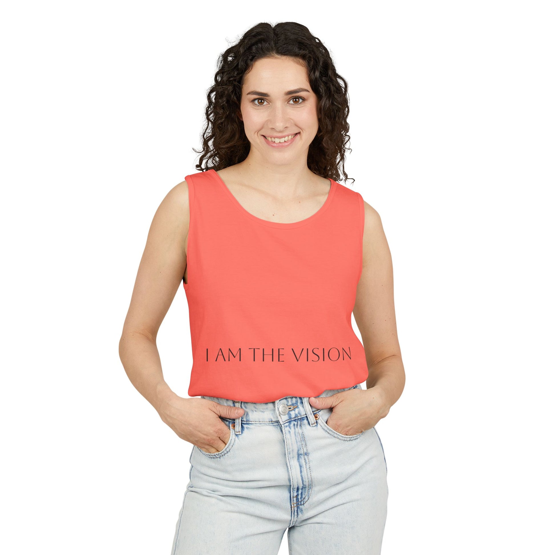 Visionary Unisex Tank Top, Motivational Tank, Gift for Dreamers, Inspirational Workout Top, Affirmation Apparel