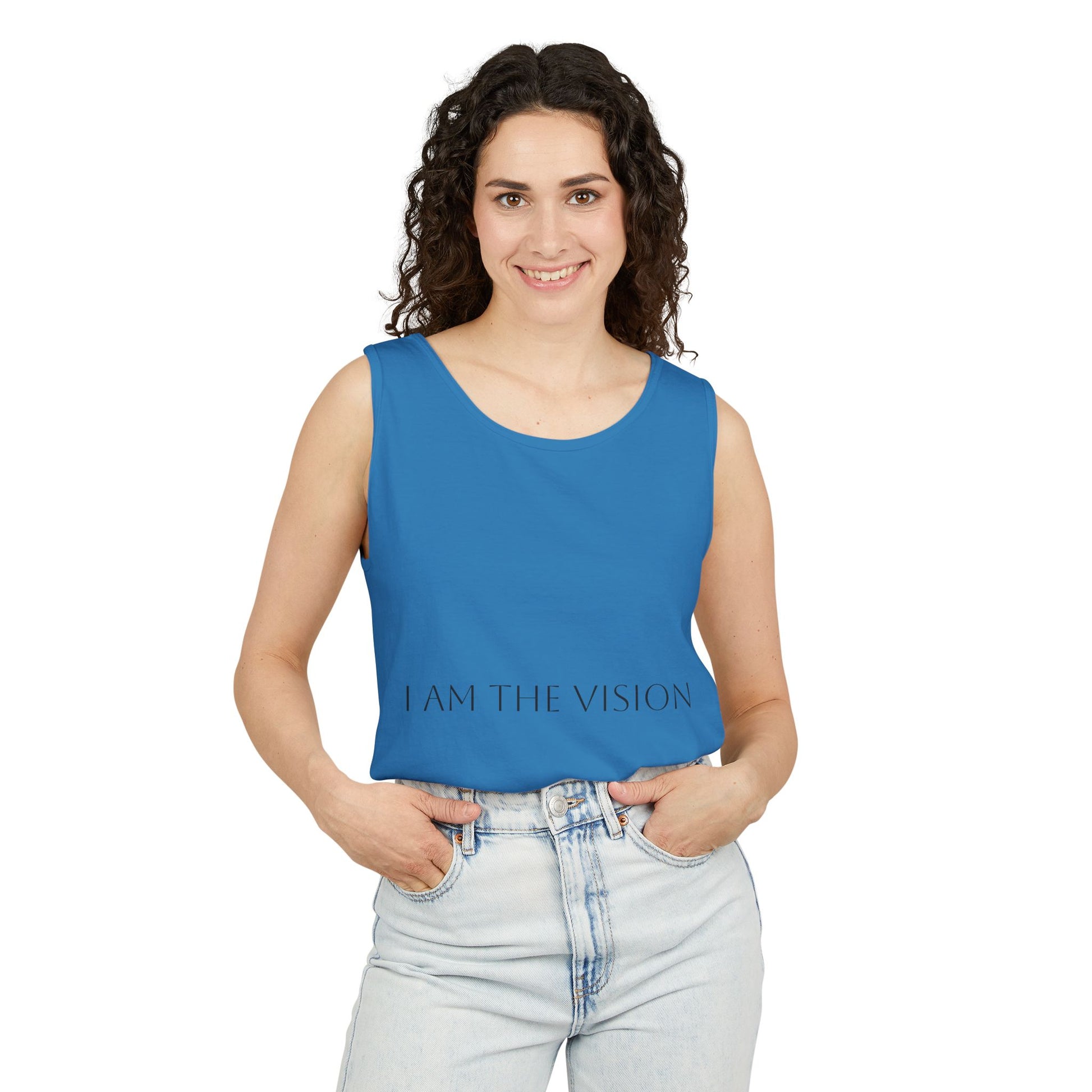 Visionary Unisex Tank Top, Motivational Tank, Gift for Dreamers, Inspirational Workout Top, Affirmation Apparel
