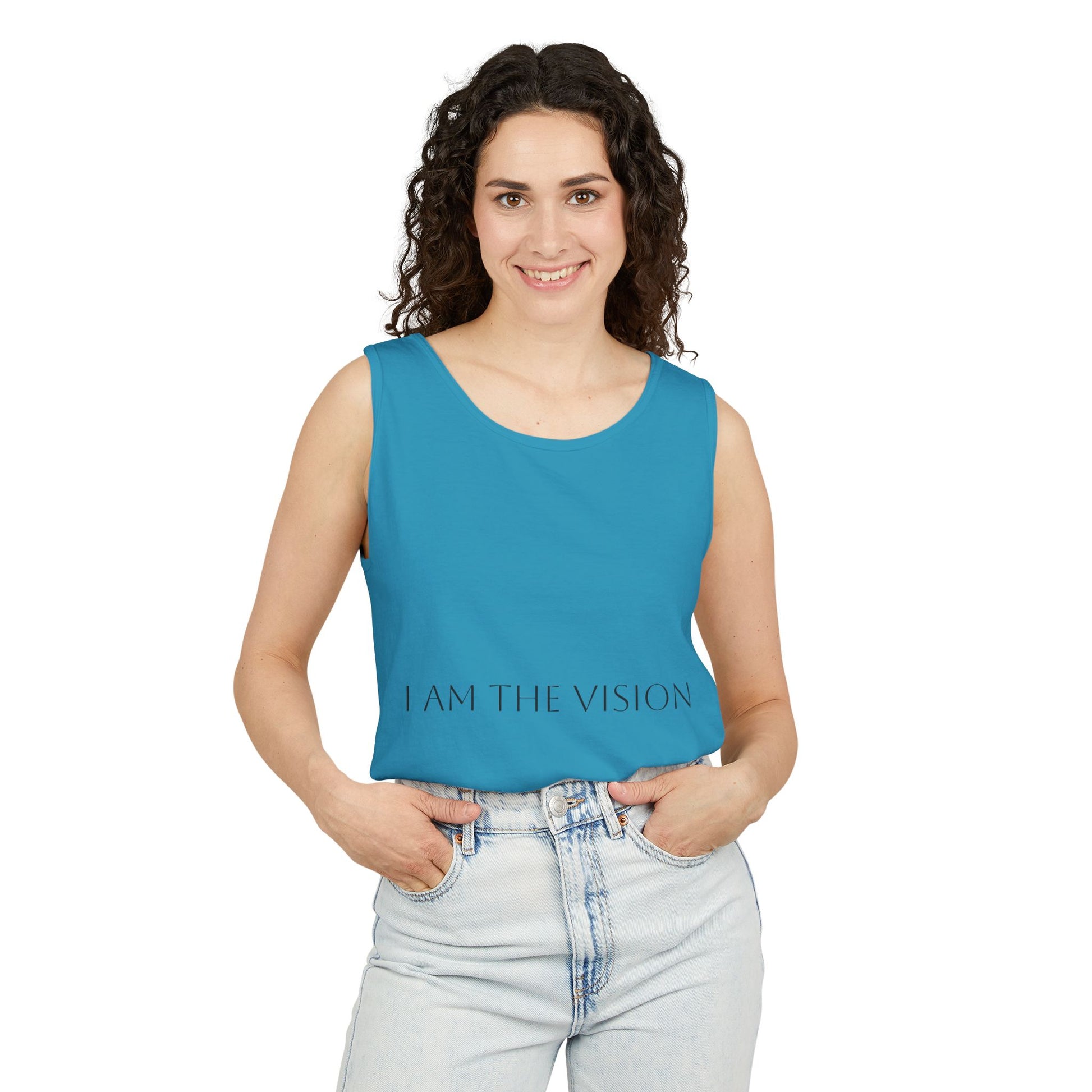 Visionary Unisex Tank Top, Motivational Tank, Gift for Dreamers, Inspirational Workout Top, Affirmation Apparel