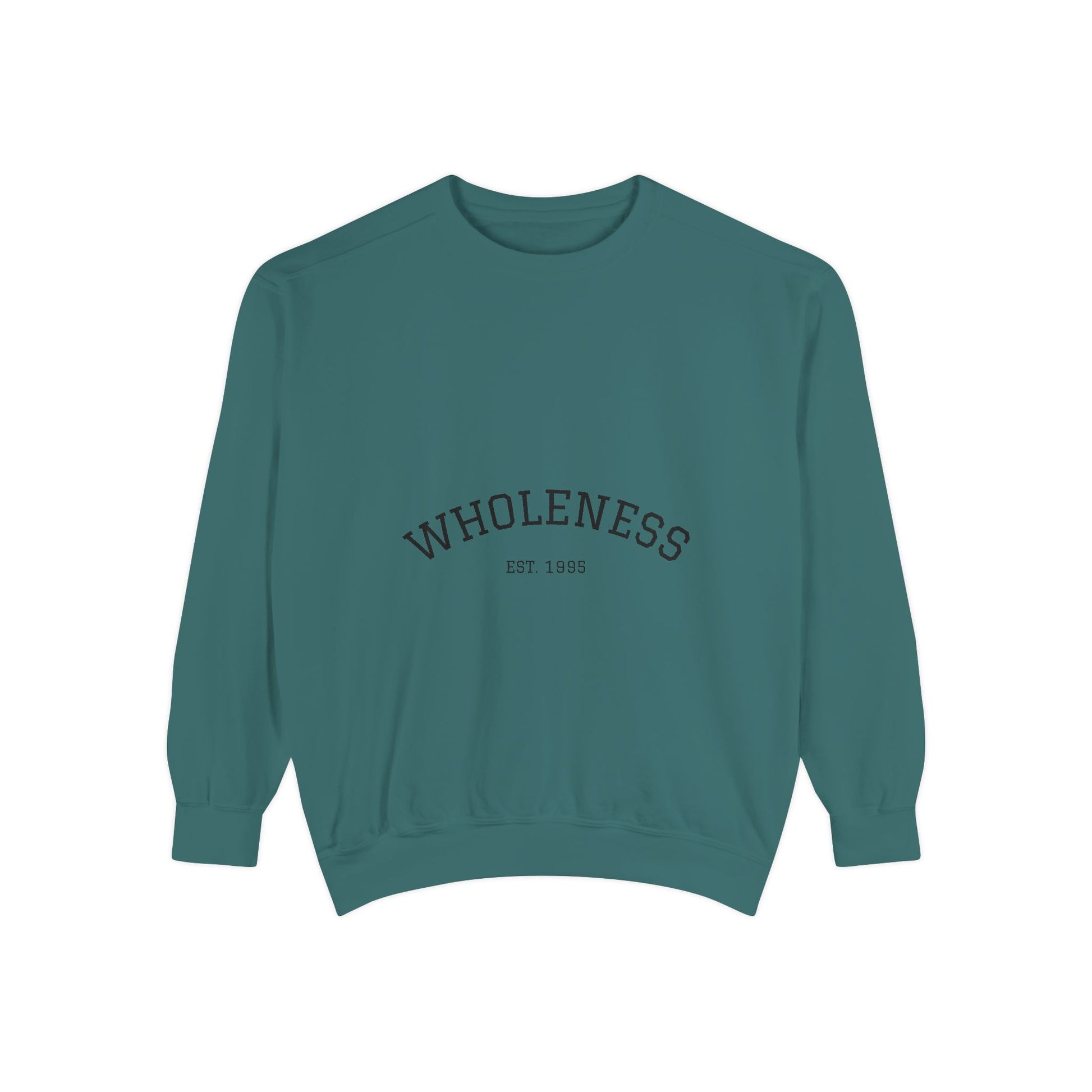 Wholeness Unisex Garment-Dyed Sweatshirt | Cozy Crewneck | Perfect for Relaxing, Gift for Birthdays, Self-Care Days, Casual Wear, [...]
